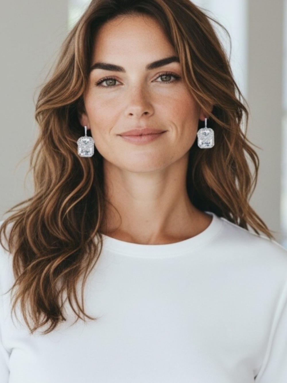 Butterfly Zircon Earrings The Niessia - Picture 6 of 6